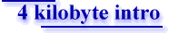 4 kilobytes intro